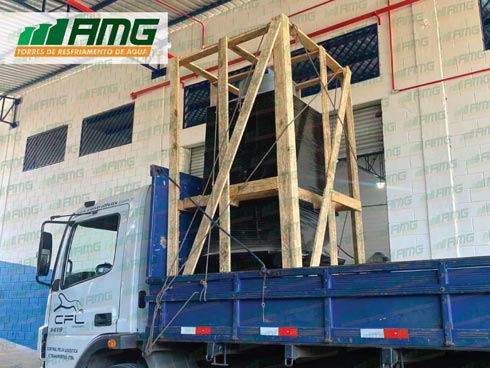 Torre de Resfriamento AMG 81 para Fábrica de Sorvetes em Igarassu/PE